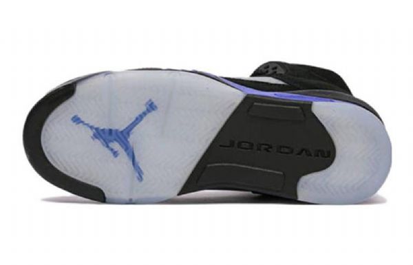 Nike Air Jordan 5 Retro Gs Basketball Sko Til Mænd Blå