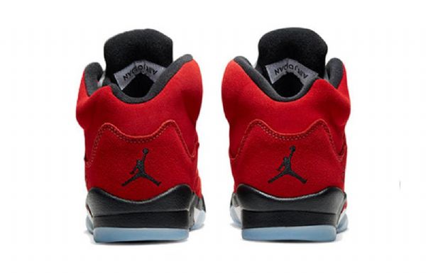 Nike Air Jordan 5 Retro Gs Basketball Sko Til Mænd Rød