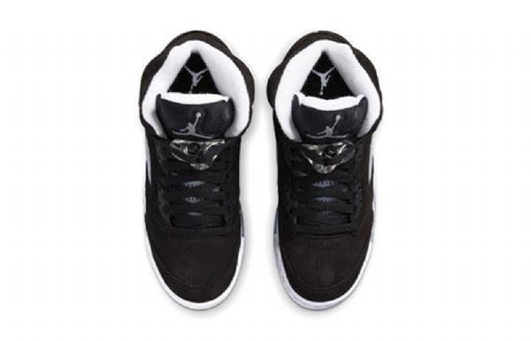 Nike Air Jordan 5 Retro Gs Basketball Sko Til Mænd Sort