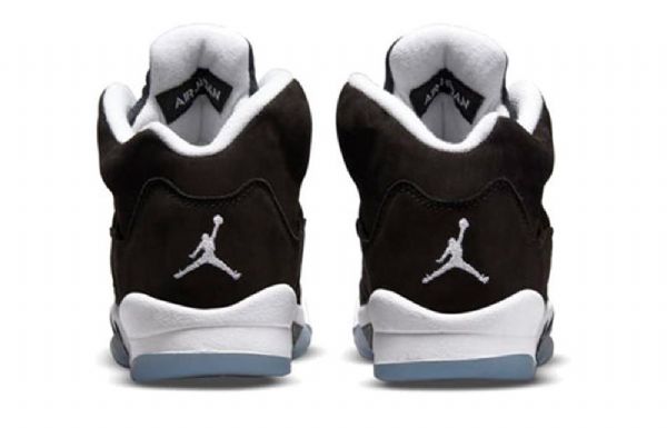 Nike Air Jordan 5 Retro Gs Basketball Sko Til Mænd Sort
