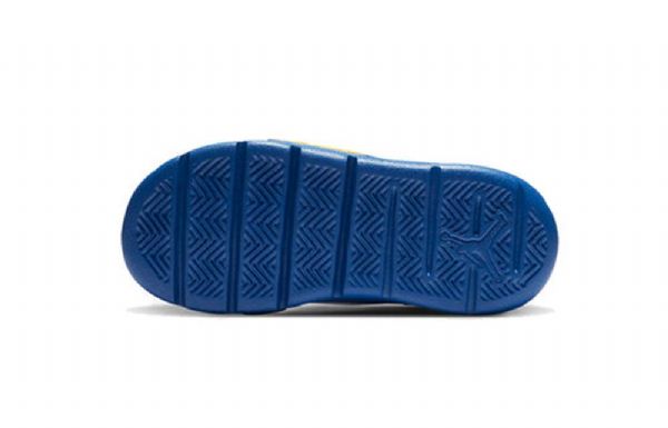 Nike Air Jordan 5 Retro Little Flex Bp Basketball Sko Til Børn Hvid Blå