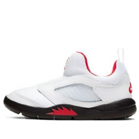 Nike Air Jordan 5 Retro Little Flex Ps Basketball Sko Til Børn Rød
