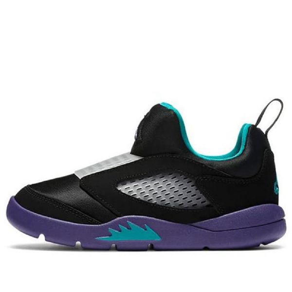 Nike Air Jordan 5 Retro Little Flex Ps Basketball Sko Til Børn Sort