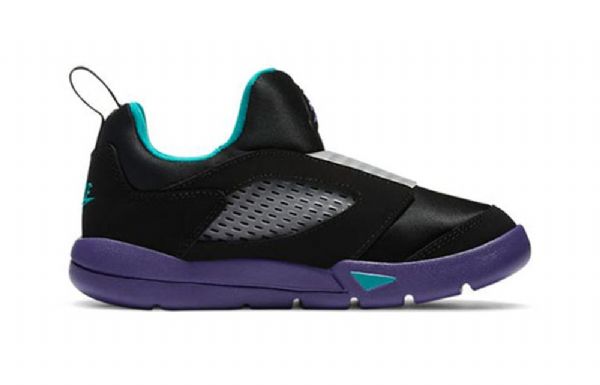 Nike Air Jordan 5 Retro Little Flex Ps Basketball Sko Til Børn Sort