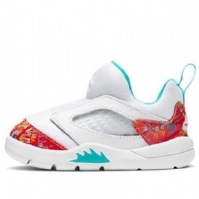 Nike Air Jordan 5 Retro Little Flex Td Sko Til Børn Hvid