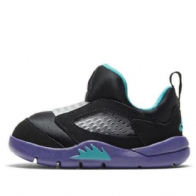 Nike Air Jordan 5 Retro Little Flex Td Sko Til Børn Sort