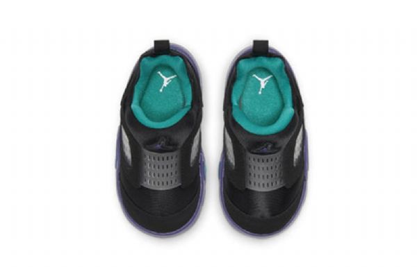 Nike Air Jordan 5 Retro Little Flex Td Sko Til Børn Sort