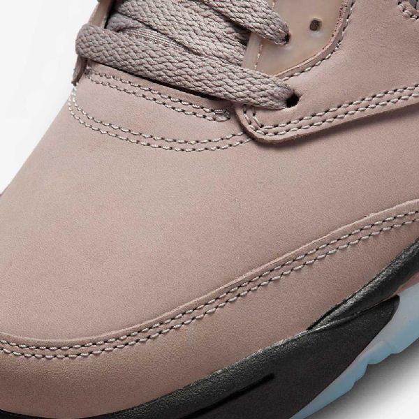 Nike Air Jordan 5 Retro Low Toppe Psg Sko Til Mænd Sort Kongeblå