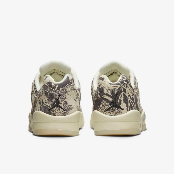 Nike Air Jordan 5 Retro Low Tops Sko Til Damer Hvid Sort