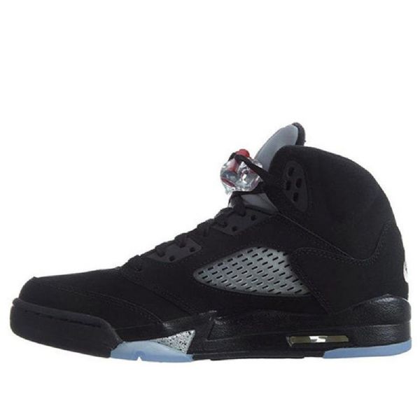 Nike Air Jordan 5 Retro Og Bg Basketball Sko Til Mænd Hvid Turkis