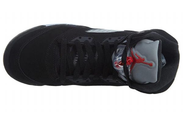 Nike Air Jordan 5 Retro Og Bg Basketball Sko Til Mænd Hvid Turkis