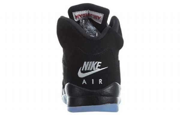 Nike Air Jordan 5 Retro Og Bg Basketball Sko Til Mænd Hvid Turkis