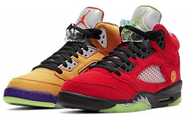 Nike Air Jordan 5 Retro Se Gs Basketball Sko Til Mænd Rød