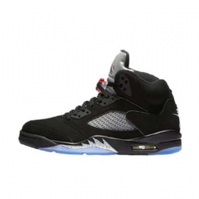 Nike Air Jordan 5 Retro Sko Til Mænd Sort