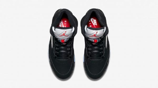 Nike Air Jordan 5 Retro Sko Til Mænd Sort