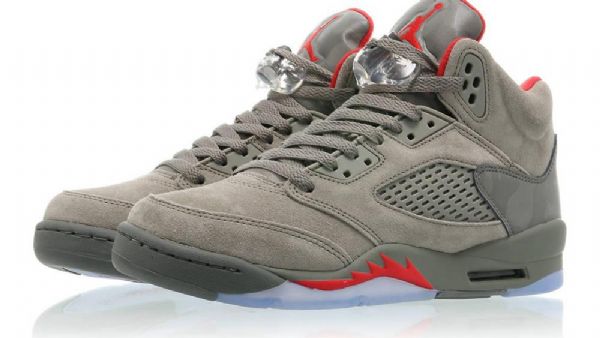 Nike Air Jordan 5 Retro Stucco Sko Til Mænd Rød