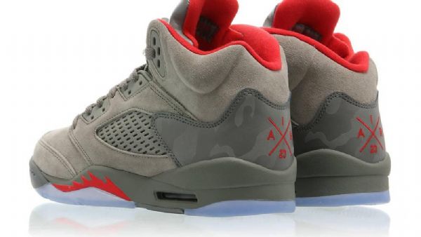 Nike Air Jordan 5 Retro Stucco Sko Til Mænd Rød