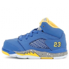 Nike Air Jordan 5 Retro Td Sko Til Børn Blå