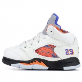 Nike Air Jordan 5 Retro Td Sko Til Børn Khaki