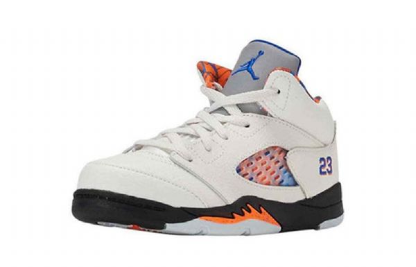 Nike Air Jordan 5 Retro Td Sko Til Børn Khaki