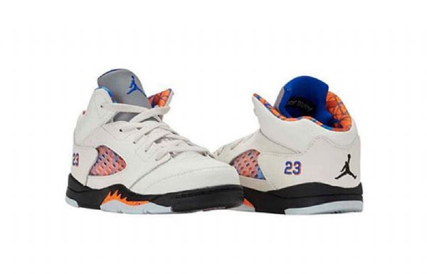 Nike Air Jordan 5 Retro Td Sko Til Børn Khaki