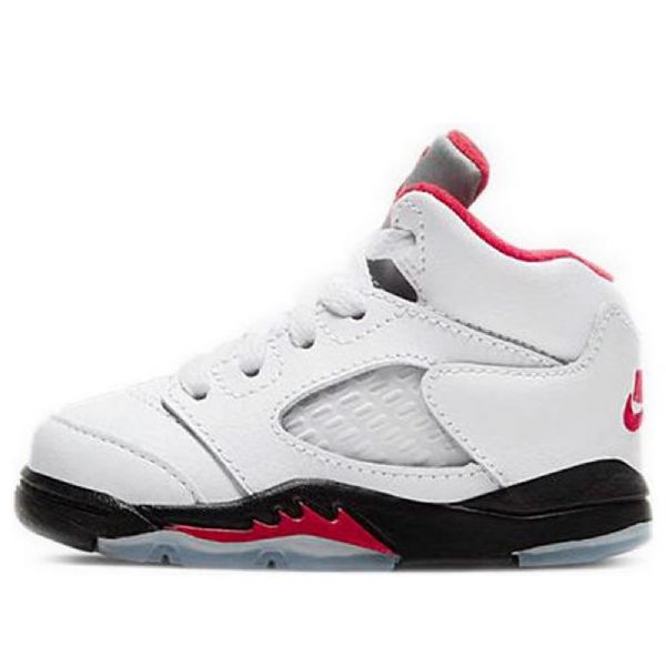 Nike Air Jordan 5 Retro Td Sko Til Børn Rød