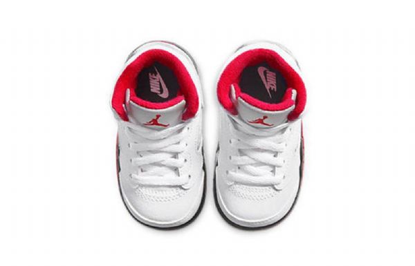 Nike Air Jordan 5 Retro Td Sko Til Børn Rød