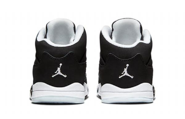 Nike Air Jordan 5 Retro Td Sko Til Børn Sort