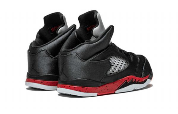 Nike Air Jordan 5 Retro Td Sko Til Børn Sort