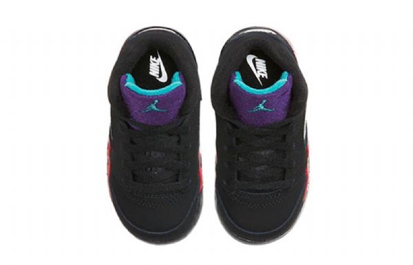 Nike Air Jordan 5 Retro Td Sko Til Børn Sort