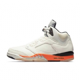 Nike Air Jordan 5 Shatteredboard Sko Til Damer Beige