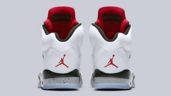 Nike Air Jordan 5 Sko Til Mænd Hvid