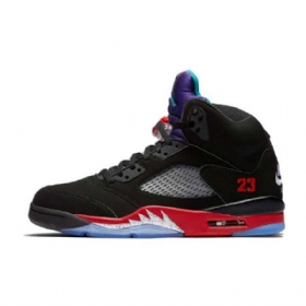 Nike Air Jordan 5 Top 3 Sko Til Mænd Sort