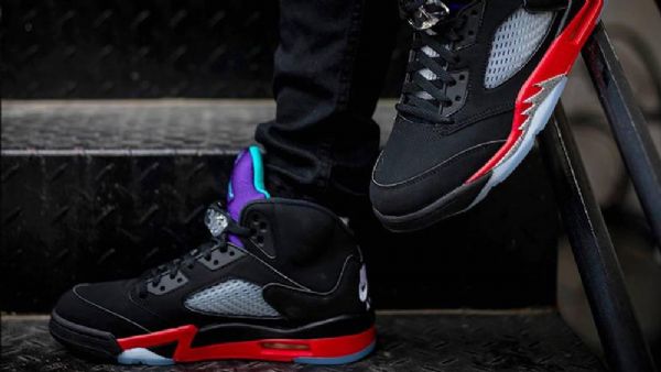 Nike Air Jordan 5 Top 3 Sko Til Mænd Sort