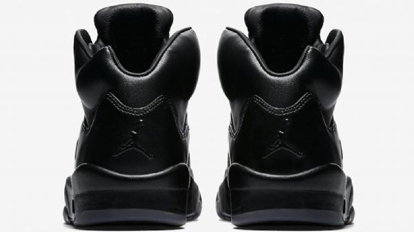 Nike Air Jordan 5 Triple Sko Til Mænd Sort