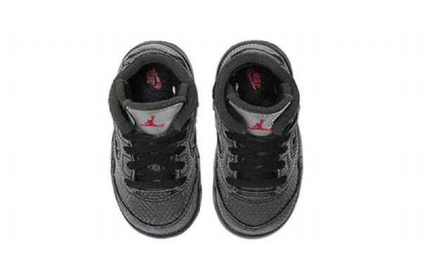 Nike Off-white Air Jordan 5 Retro Sp Td Sko Til Børn Grå
