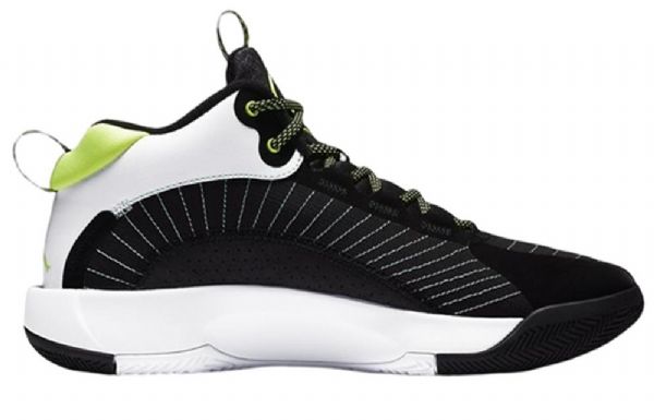 Nike Air Jordan Jumpman 2021 Pf Sneakers Til Mænd Sort Grøn Hvid