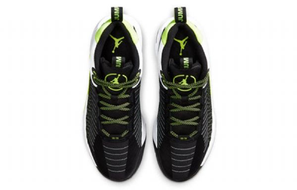 Nike Air Jordan Jumpman 2021 Pf Sneakers Til Mænd Sort Grøn Hvid