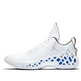 Nike Air Jordan Jumpman Diamond Low Toppe Sneakers Til Damer Hvid