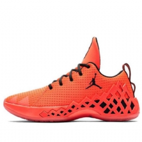 Nike Air Jordan Jumpman Diamond Low Toppe Sneakers Til Damer Orange