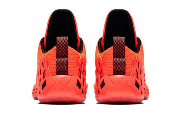 Nike Air Jordan Jumpman Diamond Low Toppe Sneakers Til Damer Orange