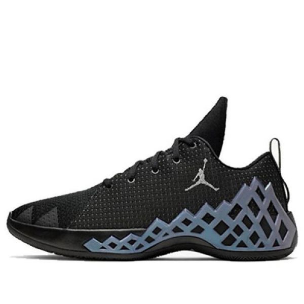 Nike Air Jordan Jumpman Diamond Low Toppe Sneakers Til Damer Sort