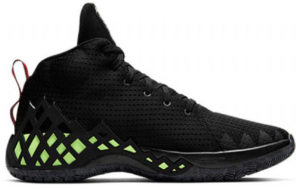 Nike Air Jordan Jumpman Diamond Mid Tops Pf Sneakers Til Mænd Sort