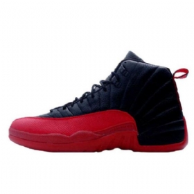 Nike Air Jordan 12 Flu Game Sko Til Mænd Marineblå Rød