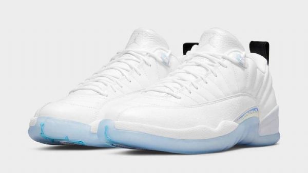 Nike Air Jordan 12 Low Tops Lagoon Pulse Sko Til Damer Hvid