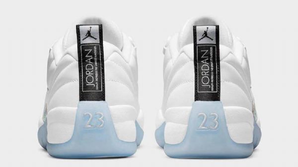 Nike Air Jordan 12 Low Tops Lagoon Pulse Sko Til Damer Hvid