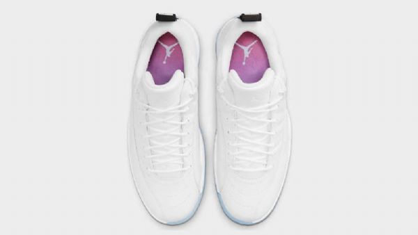 Nike Air Jordan 12 Low Tops Lagoon Pulse Sko Til Mænd Hvid