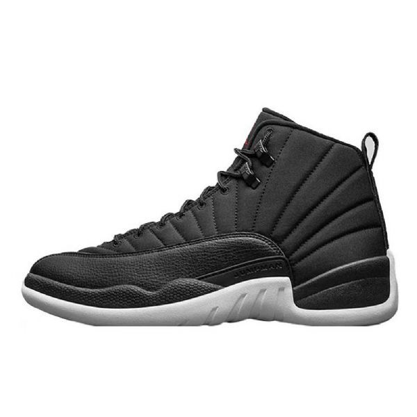 Nike Air Jordan 12 Nylon Sko Til Mænd Sort