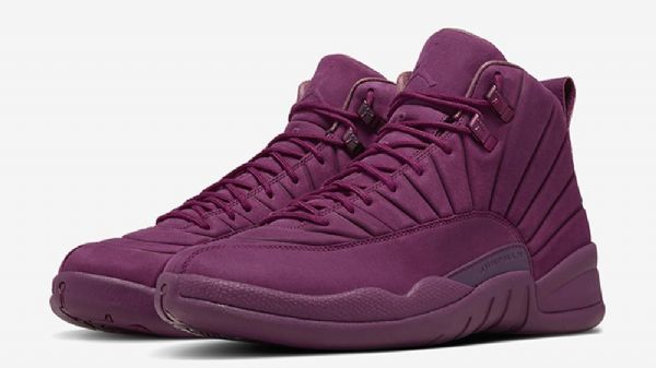 Nike Air Jordan 12 Psny Sko Til Mænd Bourgogne