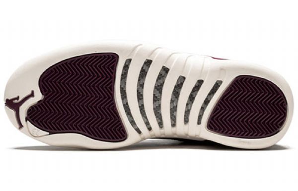 Nike Air Jordan 12 Retro Basketball Sko Til Mænd Burgund
